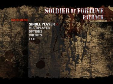 Soldier of Fortune: Payback - Screenshot - Game Title (World) - 1067x800
