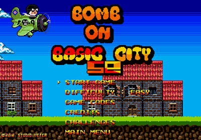 Bomb on Basic City: Special Edition - Screenshot - Game Title (World) - 320x224