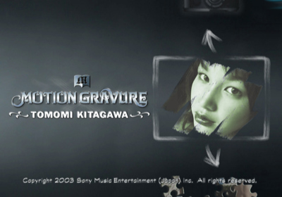 Motion Gravure Series: Kitagawa Tomomi - Screenshot - Game Title (Japan) - 640x448