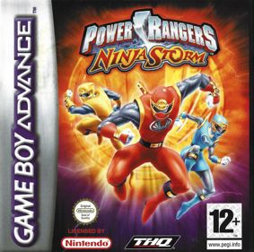 Power Rangers: Ninja Storm - Box - Front (Europe) - 807x800