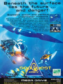 seaQuest DSV - Advertisement Flyer - Front (United Kingdom) - 2416x3240