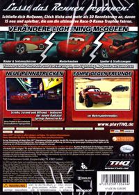 Cars: Race-O-Rama - Box - Back (Germany) - 570x800