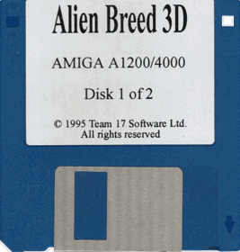 Alien Breed 3D - Disc (Europe) - 701x736