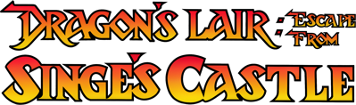 Dragon's Lair: Escape from Singe's Castle - Clear Logo (World) - 3000x888