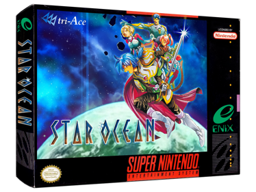 Star Ocean - Box - 3D (World) - 1024x768