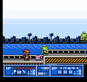 Wai Wai World 2: SOS!! Parsley Jou - Screenshot - Gameplay (China) - 256x240