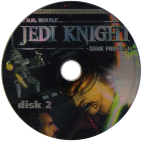 Star Wars: Jedi Knight: Dark Forces II - Disc (North America) - 1420x1404