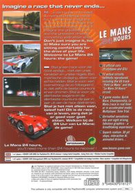 Le Mans 24 Hours - Box - Back (Europe) - 559x800