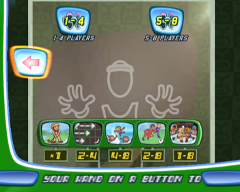 EyeToy: Play Sports - Screenshot - Game Select (World) - 640x512