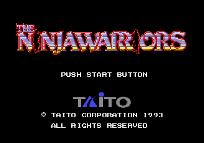 The Ninja Warriors - Screenshot - Game Title (Japan) - 640x448