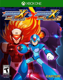 Mega Man X Legacy Collection 1 + 2 - Box - Front (North America) - 1128x1435