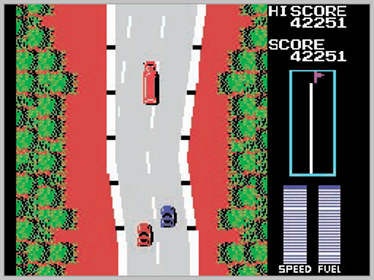 Road Fighter - Screenshot - Gameplay (World) - 256x192