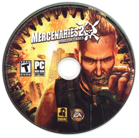 Mercenaries 2: World in Flames - Disc (North America) - 501x498