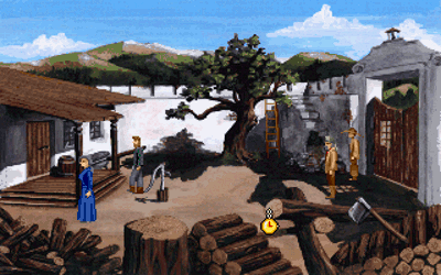Der Schatz im Silbersee - Screenshot - Gameplay (Germany) - 320x200