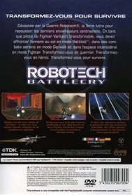 Robotech: Battlecry - Box - Back (France) - 640x947