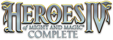 Heroes of Might & Magic IV: Complete - Clear Logo (World) - 320x114