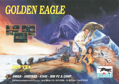 Golden Eagle - Advertisement Flyer - Front (Europe) - 1600x1128
