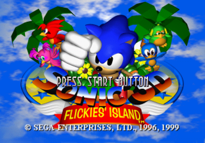 Sonic 3D Blast - Screenshot - Game Title (Japan) - 640x448