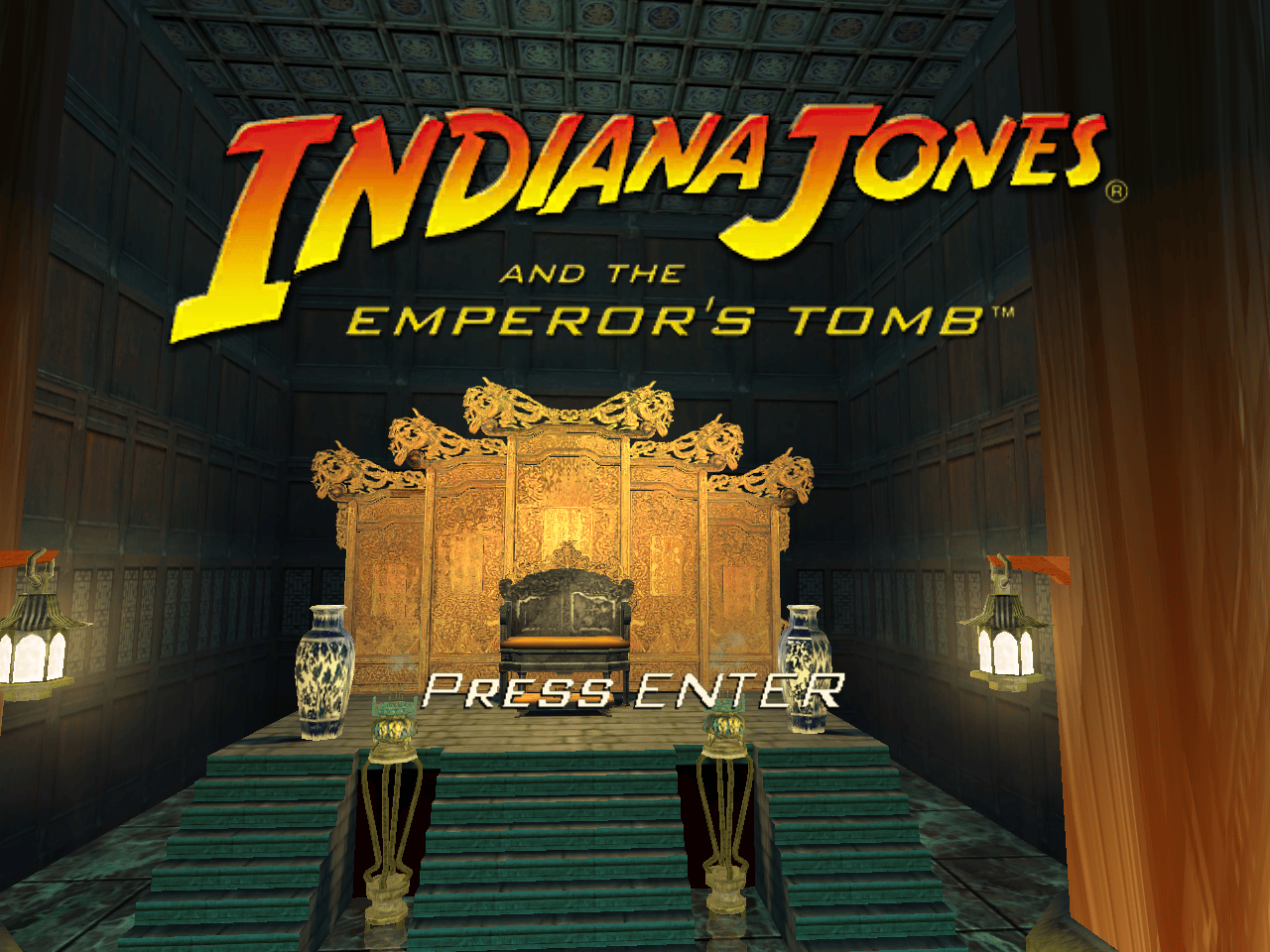 Illustration of Indiana Jones and the Emperor's Tomb