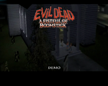 Evil Dead: A Fistful of Boomstick - Screenshot - Game Title (World) - 640x512