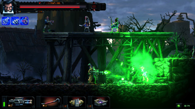Huntdown Overtime - Screenshot - Gameplay (World) - 1920x1080