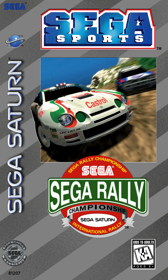 Sega Rally Championship - Box - Front - Reconstructed (North America) - 1200x2000