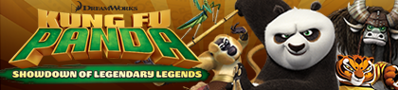 Kung Fu Panda: Showdown of Legendary Legends - Banner (World) - 420x95