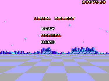 Space Harrier 3D - Screenshot - Game Select (World) - 512x384