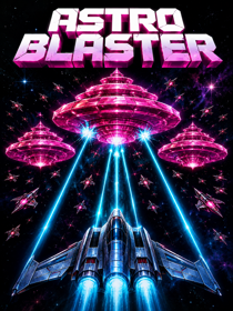 Astro Blaster - Fanart - Box - Front (World) - 1086x1448