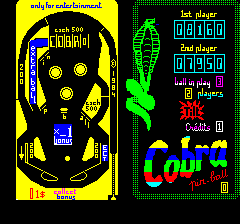 Illustration of Cobra Pinball