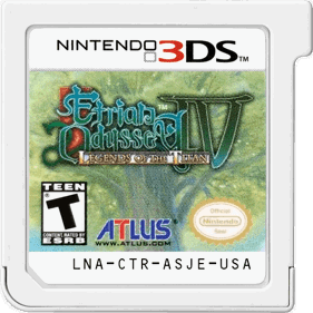 Etrian Odyssey IV: Legends of the Titan - Cart - Front (North America) - 500x500