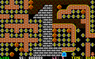 Rockfall - Screenshot - Gameplay (Europe) - 320x200