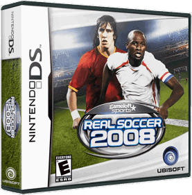Real Soccer 2008 - Box - 3D (North America) - 867x878