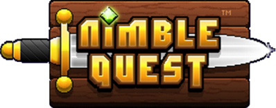 Nimble Quest - Clear Logo (North America) - 500x197