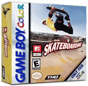 MTV Sports: Skateboarding Featuring Andy Macdonald - Box - 3D (North America) - 1016x998