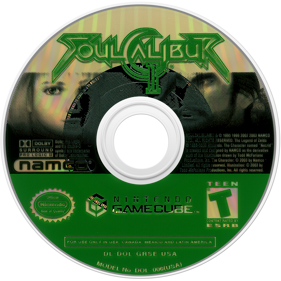 SoulCalibur II - Disc (North America) - 1280x1280