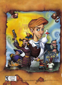 Escape from Monkey Island - Advertisement Flyer - Front (United States) - 1604x2200