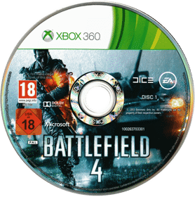 Battlefield 4 - Disc (Europe) - 2847x2869