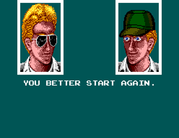 Battle Out Run - Screenshot - Game Over (World) - 496x384