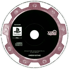 Xena: Warrior Princess - Disc (Europe) - 700x700