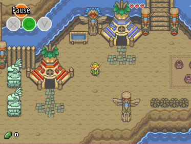 The Legend of Zelda: Mercuris' Chest - Screenshot - Gameplay (World) - 1278x962