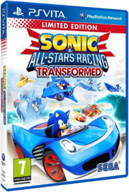 Sonic & All-Stars Racing Transformed - Box - 3D (Europe) - 410x609