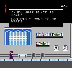 Illustration of Jane Austen's 8-bit Adventure