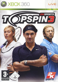 Top Spin 3 - Box - Front (Germany) - 600x853