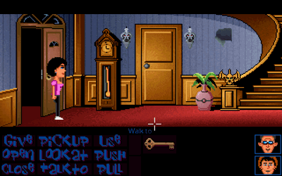 Maniac Mansion Deluxe - Screenshot - Gameplay (World) - 640x400