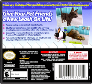 Pet Pals: New Leash on Life - Box - Back - Reconstructed (North America) - 774x708