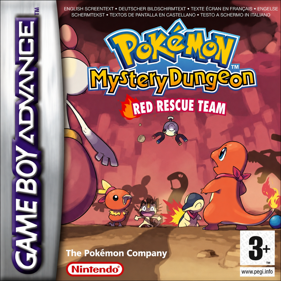 Pokémon Mystery Dungeon: Red Rescue Team - Box - Front (Europe) - 1103x1103