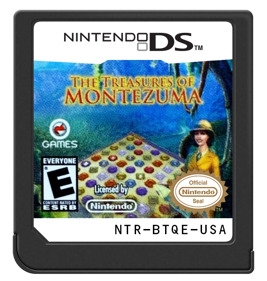 The Treasures of Montezuma - Cart - Front (North America) - 571x600
