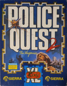 Police Quest 2: The Vengeance - Box - Front (Europe) - 1972x2524