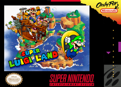 Super Luigi Land - Fanart - Box - Front (North America) - 1537x1100